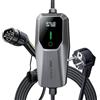VDLPOWEREU Cavo Ricarica Auto Elettrica Tipo 2, 5M Caricatore EV 3,6 kW, Colonnina Ricarica Auto Elettrica, Caricatore per Veicoli Elettrici, 16A con monofase EU Schuko, IP65 (IEC 62196-2)