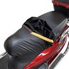 LeKing Coprisedili per Ciclismo Moto In Pelle, Nero Coprisella Scooter Coprisella Moto, Sella Copertura Morbido Cuscino, Coprisedile Leggero Antipolvere