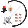 Dokili Rubinetto benzina sotto pressione 15 mm per Piaggio Liberty Zip Vespa ET2 ET4 125 150 LX 50 4T