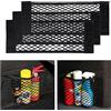 UIHOL Rete Portaoggetti per Auto Bagagliaio (3 PCS 60×25cm), Storage Net Organizers con Adesivi per Car Sedile Groceries, Tasca Telo Protettivo Mesh Net per Universale per SUV, Truck di Auto