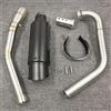 TRFBD Motocicletta Set Completo Marmitta Di Scarico Tubo Collegamento Centrale Parti Modificate Per Yamaha YZF R15 MT-15 MT 125 2008-2017 Silenziatore di coda(Type A3)