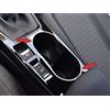 autoCOVR Copertura In Acciaio per Peugeot.208 II Allure GT GT-Line Active Premium - 1 Pezzo Cornice Inox Emblema Metallo Spazzolato Interni Fatto Su Misura Decorazioni Tuning 208 Accessori