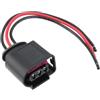 OTOTEC 1 cablaggio di collegamento a bobina di accensione per auto a 3 pin compatibile con VW compatibile con Audi compatibile con telaio V-AG 27,9 x 34,4 x 23,5 mm, lunghezza della linea 15 cm