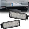 Jiacheng Confezione da 2 luci per targa, 6500 K, luci posteriori per targa | Adatto per VW Golf MK4/5/6/7 Passat B6 B7 Polo New Beetle Lupo Rabbit Seat Leon 1K8943021 3D0943021A 3C5943021