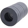 aoauto Magneti tondi in Ferrite, con Fori, OD40 x ID22 x 8 mm, Magneti Circolari