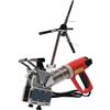 Generic Bordatrice per bordi per la lavorazione del legno, temperatura regolabile da 2000 W 50 ℃ a 610 ℃, curva e bander diritta con staffa triangolare per uso domestico e in fabbrica