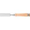 Generic Scalpello per legno in acciaio al carbonio con manico in legno e estremità a martello per la lavorazione del legno, larghezza 12 mm, strumento durevole per lavori di precisione e modellatura del legno