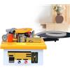 Generic Bordatrice portatile per la lavorazione del legno, controllo della temperatura del microcomputer per bordi curvi e dritti, rottura automatica del nastro, versione estesa con base