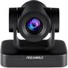 HUIOP Telecamera PTZ USB10X 1080P Videocamera PTZ Zoom ottico 10X Plug and Play per trasmissione in teleconferenza Live Streaming