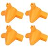 Crabop Treppiede incrementale PC per DJI Avata 360: estensione di altezza antigraffio, compatto, 15 x 10 x 4 cm, per stabilizzatore per fotografia aerea migliorata (arancione)