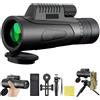 Yongheng 10-30x50 Zomm Telescopio monoculare,Telescopio Monocolo Cannocchiale Professionale Potente HD Telescopio Monoculare Professionale per animali selvatici,ideale per osservatori della natura