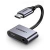 UGREEN Cavo adattatore - USB-c a P2 e USB-c
