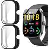 Blueshaweu Custodia per smartwatch T70 1.91, flessibile TPU protezione completa con pellicola protettiva antigraffio Custodia compatibile con Kuizil T70/Soudorv T70/Csasan T70/WeurGhy T70 Smartwatch