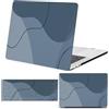 FFBOFFC Custodia Compatibile per MacBook Neo da 13 pollici Modello 2026 (A3404) con chip A18 Pro, Copertina Rigida in Plastica Protettiva e Tastiera Cover, Linea astratta blu