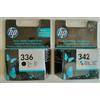 HP 336/HP 342 nero / colore - 2 cartucce originali per stampante HP Deskjet 5420 5420V 5432 5440 5440V 5440XI 5442 5443 D4100 D4145 D4155 D4160 D4163 Officejet 6300 6301 6304 6305 6307 6308 6310 6310V 6310XI 6313 6315 6318 Photosmart 7800 7838 7838V …