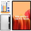 AGCUT Display LCD per Lenovo Tab P12 2023 Schermo LCD per Lenovo Tab P12 2023 TB370 / TB-370FU 12,7 Schermo di ricambio Digitalizer Touch Screen Assembly con Riparazione, Nero