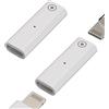 zoyuzan Adattatore femmina Lightning Ricarica di Ricambio (Set di 2) per Apple Pencil 1° Generazione Pennino Convertitore Spina per Apple Lightning Touch per iPad Connettore Caricabatterie L-LM kit