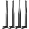 Bingfu Antenna WiFi Vite Ricambio Bibanda 2.4GHz 5GHz RP-SMA 3 dBi