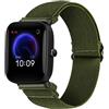SITAFU Cinturino Per Amazfit Bip,Nylon Elastico Intrecciato Braccialetto per Amazfit GTS - Regolabile Sport Cinturini di Ricambio per Amazfit Bip U/Bip U Pro/Bip lite/Amazfit GTS 2/GTS 2 mini/GTS 2e