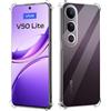 GIOPUEY Cover Compatibile con Vivo V50 Lite, TPU Ultrasottile HD Case, Protezione del Cuscino d'Aria - Trasparente