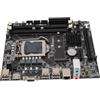 ASHATA Scheda madre per computer H55 professionale M.2 NGFF slot LGA 1156 DDR3 memoria a 8 canali, alimentazione a 4 fasi, scheda madre per giochi Intel Core Generation