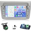 NHOPEEW Autoradio Android 2G+64G per Alfa Romeo MITO 2008-2016