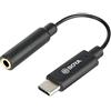 BoyaMic BOYA BY-K6 - Adattatore audio TRS femmina a tipo C maschio, 3,5 mm, per DJI OSMO Pocket