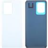 Generico compatibile con XIAOMI Redmi Note 12 Pro+ Plus 22101316UCP Copri Batteria Ricambio Protezione Posteriore Back Cover Retro Scocca rigida vetro plastificato + biasesivo (BIANCO)