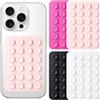 Ainiv 4PCS Ventosa Telefono, Ventose in Silicone, Impugnatura Adesiva ad Alta Potenza di Aspirazione, Supporto Antiscivolo in Silicone per Selfie e Video, per Superfici Lisce