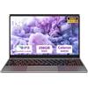 bvate PC Portatile 14 Pollici Laptop Win 11 256 GB ROM Celeron N4020 2.4G+5G WiFi upto 2.8 GHz Supporta l'espansione SSD 1TB 4.2 USB HDMI Tastiera Italiana Membrana Mouse Senza Fili-Grigio-2