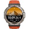 ASEFWEG Sekoda GPS Sports Smartwatch Dual Frequency,Sekoda GPS Smartwatch (Rosso)