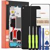 TGHongKy per Realme GT Master Edition Schermo LCD per Realme GT Master Edition Display Assemblea Sostituzione Schermo di Vetro Digitalizzatore con Strumenti di Riparazione (Nero con Cornice)