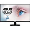 ASUS VA24DQ 24 (23.8) Monitor, FHD (1920x1080), IPS, 75Hz, Frameless, DP, HDMI, D-Sub, Flicker free, Low Blue Light, TUV certified