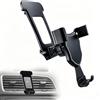 SEYUGOPTI Supporto per telefono compatibile con Audi Q3 2013-2018, gravity blocco stabile a mani libere porta telefono 360 gradi per iPhone 17/16/15/14 per Galaxy S25 S24