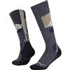 Buff| Calzini Merino HW Over the Calf Lana merino, Controllo degli odori, Regolazione termica, Assorbimento, Comodità, Sci, Neve, Qualità Uomo Donna M Night Blue