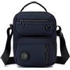 BAGZY Borsello Uomo Tracolla Piccolo Borsa a Spalla Impermeabile Borsello a Tracolla Borsa a Mano Oxford Marsupio Uomo Crossbody Borselli Multitasche per Regalo Sportiva Scuola Viaggio Messenger Blu