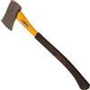 HOME It® Ascia 1000 g - Manico in Fibra di Vetro con Impugnatura Antiscivolo - 60 cm - Ideale per Giardinaggio e Lavorazione del Legno