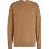 Tommy Hilfiger Pullover Uomo Rectangular Structure Crew-Neck Pullover in Maglia