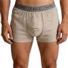 Generic Biancheria Intima Da Uomo In 100% Canapa For Anziani Di Mezza Età Elastico In Vita Boxer Traspiranti Slip Organici A Vita Media For Uomo(Natural Boxer,XL)
