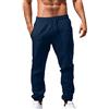 Luadnysin Pantaloni Uomo Estivi ,Elasticizzati Puro Lino Tuta Leggeri Cotone Yoga Eleganti Con Elastico In Vita Pants Pantalaccio Casual Leggero Baggy Harem Pantalone Sportivi Freschi Di,Navy,Blu navy,M