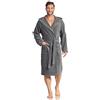 Vossen, accappatoio da donna Texas, 100% cotone, flanella, Medium