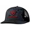ARIAT Richardson 112 - Cappellino da camionista con logo ricamato 3D rosso