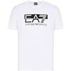 Emporio Armani Maglietta T-Shirt Uomo EA7 6RPT62 PJ03Z, Manica Corta, Girocollo (Bianco, M)