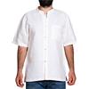 PANASIAM Fisherman Shirt Fairtrade, Hemp, SS White L