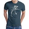 OM3®, maglietta da ciclismo da uomo, stile vintage, per ciclismo, taglie S-4XL jeans M