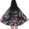 G-like - Kimono giapponese, vestito tradizionale da donna, costume tradizionale Haori, in stile Tokio Harajuku con motivo drago, giacca antica, da notte, accappatoio da notte