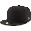 New Era 59Fifty - Cappellino con visiera, colore: Bianco, Nero , 57