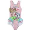 Disney Costume da Bagno Intero Mare Bambi per Neonato Bambina 1 Pezzo Bimba 6661