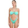 F**K Slip da Donna Americano Fisso Made up Verde Acqua M