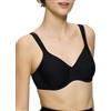 Triumph Donna Modern Soft+Cotton W, Wired bra, BLACK, 3C